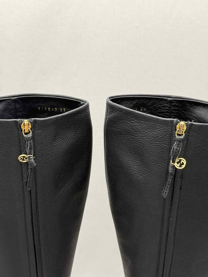 GUCCI Anouk Black Size EU 37 Knee High Boots