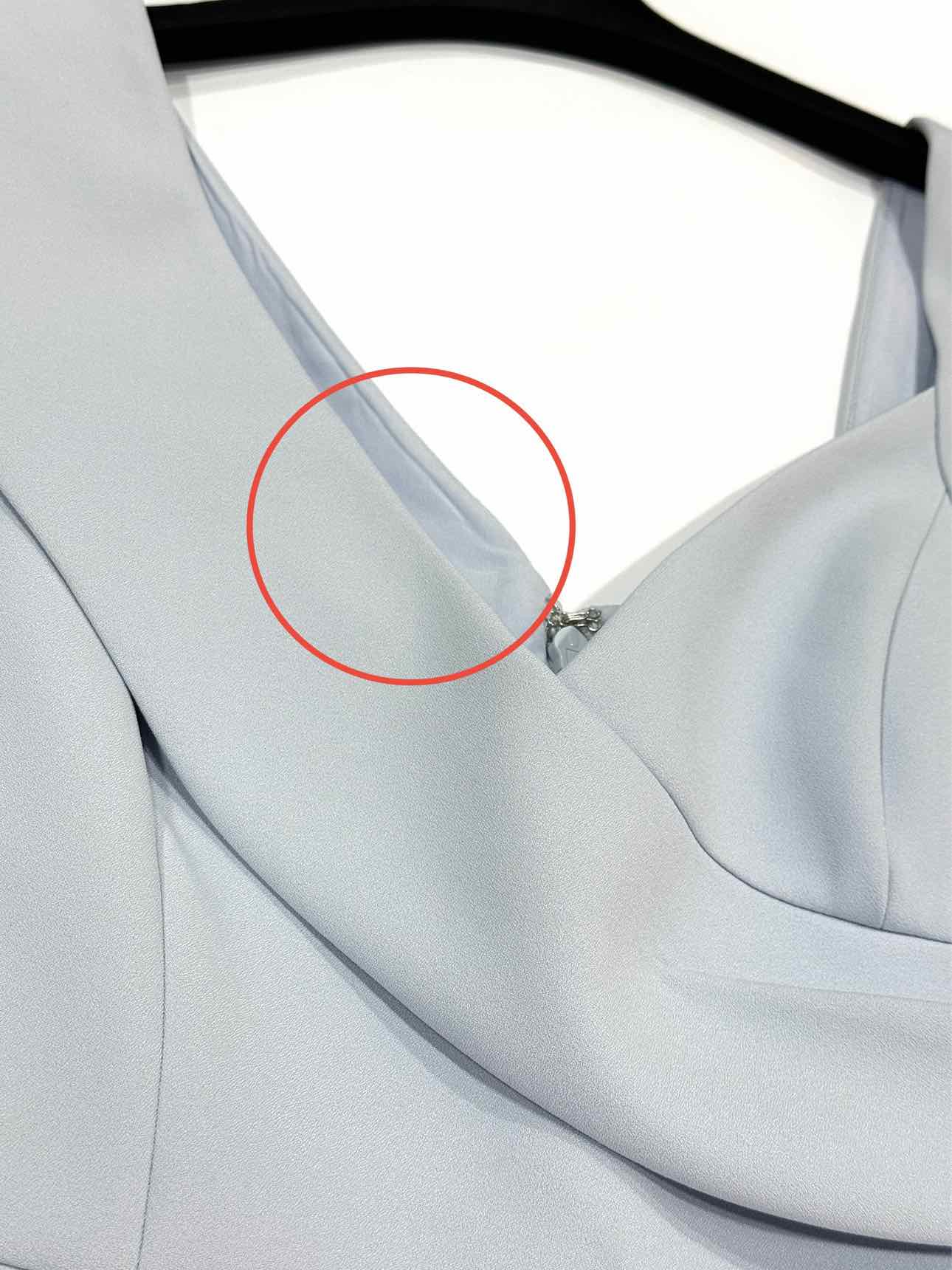 BCBG MAXAZRIA Pale Blue Size US 8 Short Dress