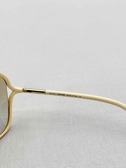 TOM FORD Cream Sunglasses