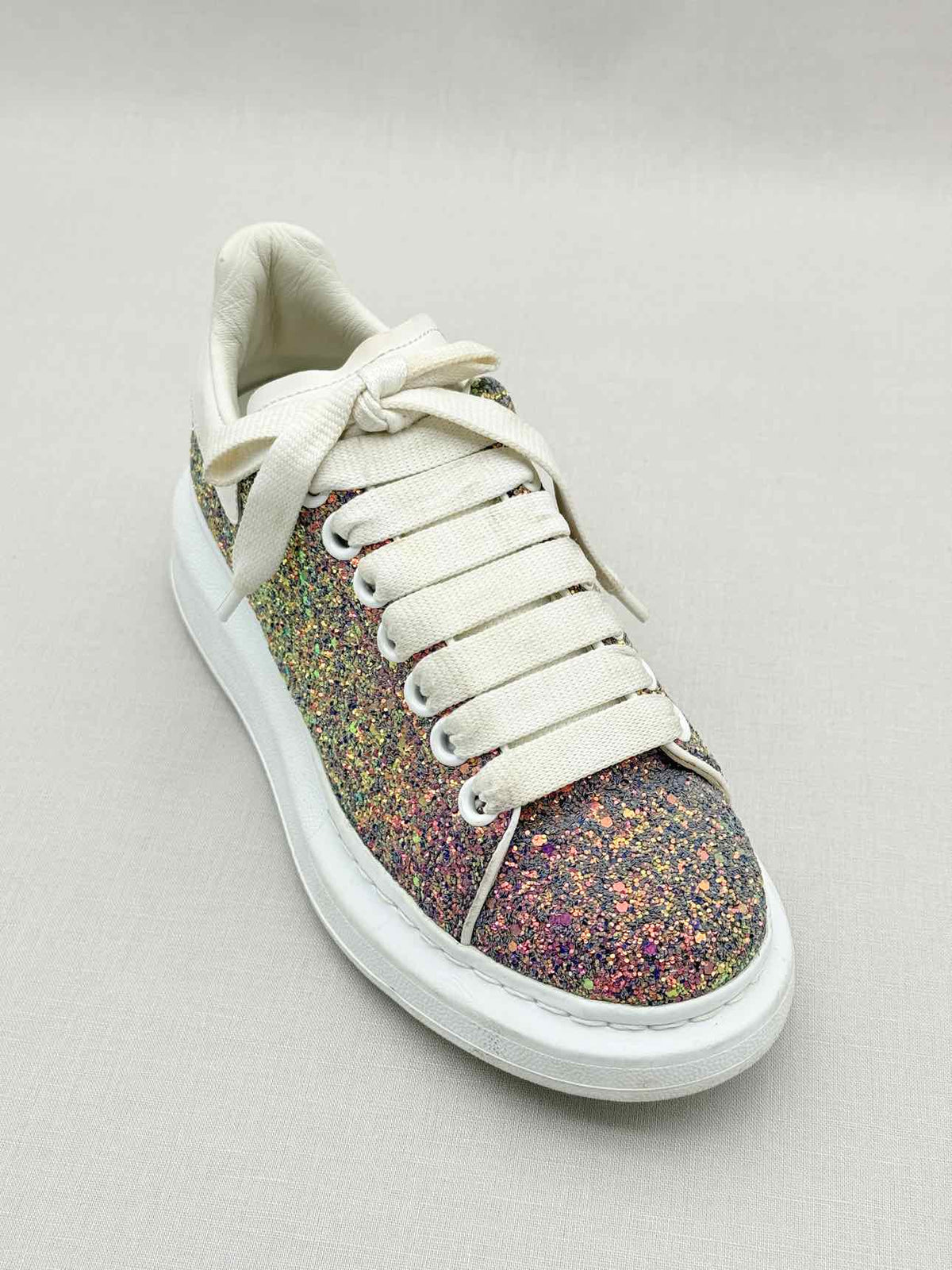 ALEXANDER MCQUEEN Pink Multicolor Size EU 35.5 Sneakers