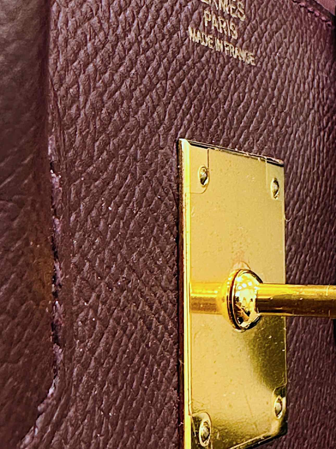 HERMES Birkin Bordeaux Top Handle