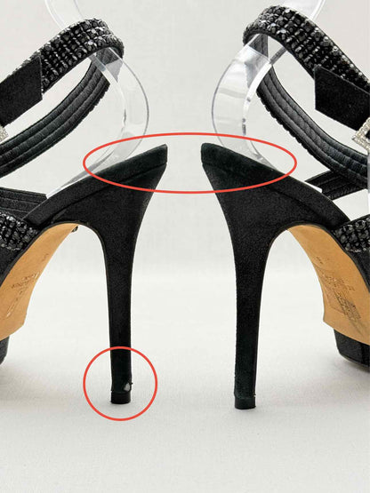 GINA Black Size EU 38 Heeled Sandals