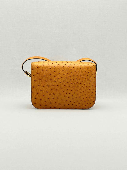 CELINE Vintage Caramel Shoulder Bag