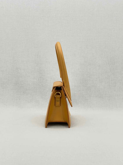 JACQUEMUS Le Chiquito Camel Top Handle