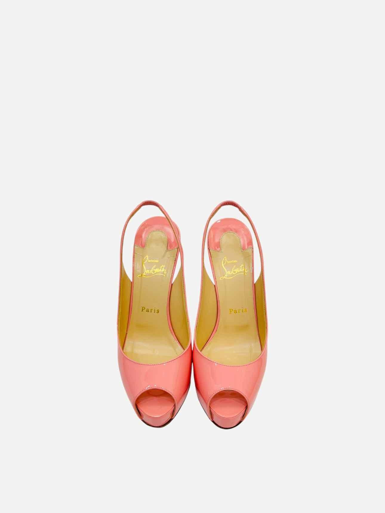 CHRISTIAN LOUBOUTIN Pink Size EU 38.5 Slingbacks - Reems Closet