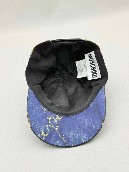 MOSCHINO COUTURE Blue Multicolor Cap