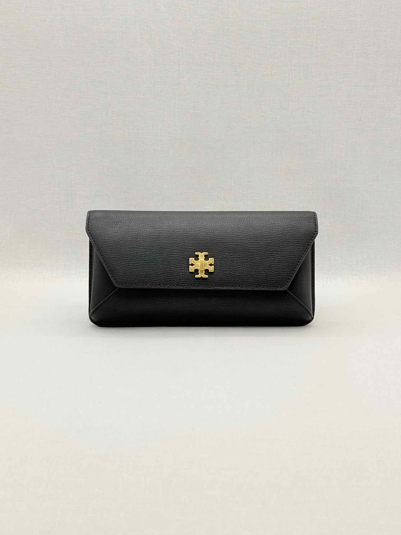 TORY BURCH Kira Black Clutch