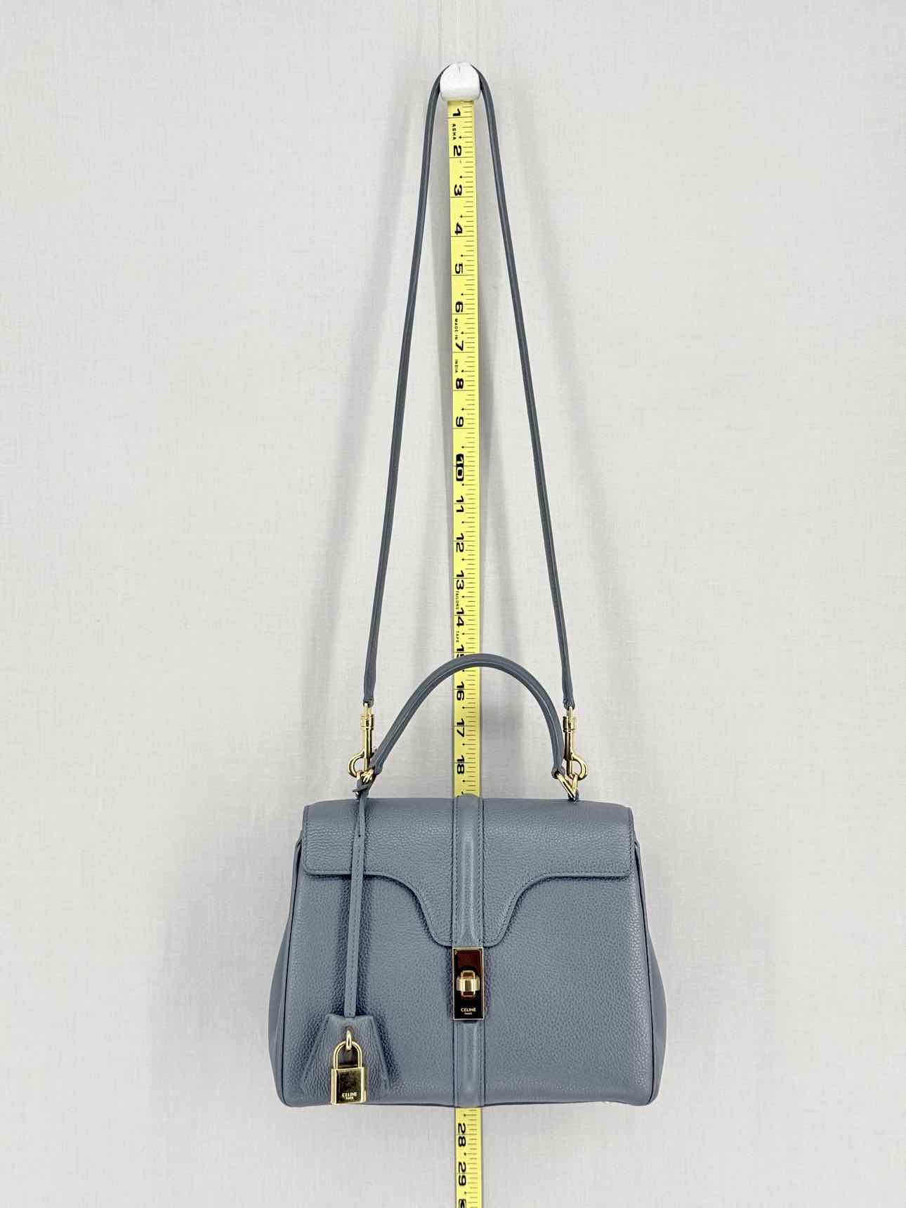 CELINE 16 Grey Top Handle