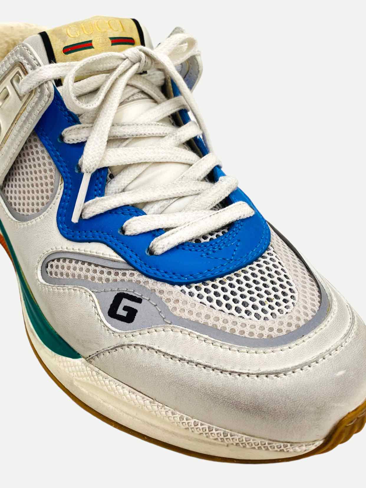 GUCCI Ultrapace White Multicolor Size EU 39 Sneakers