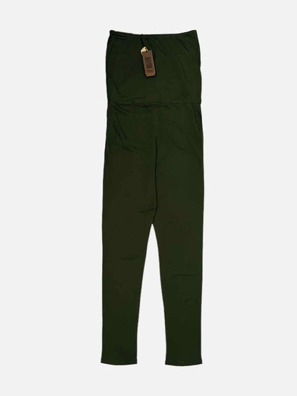 JO NO FUI Tube Khaki & Black Jumpsuit