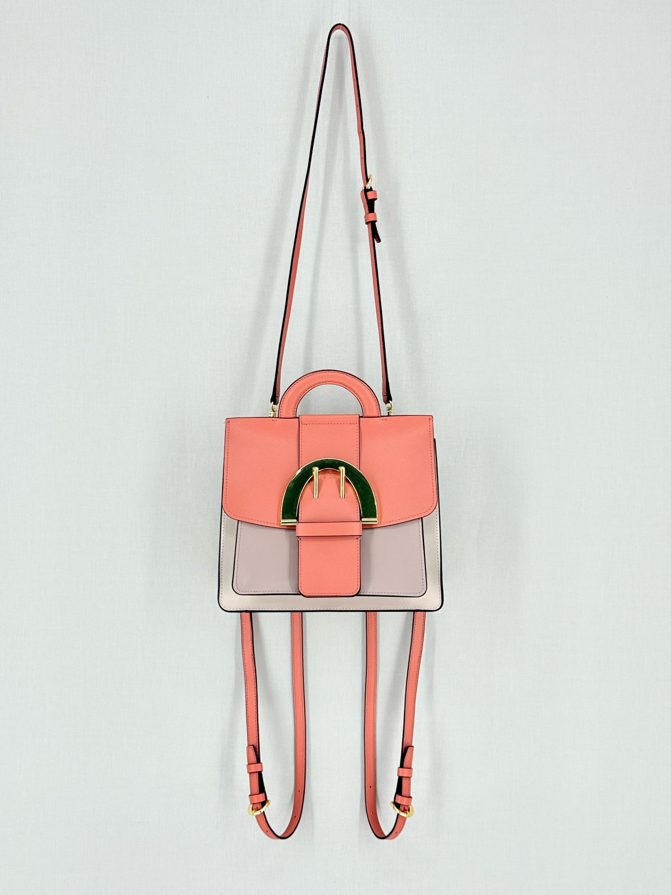 ZAC POSEN Biba Pink Multicolor Backpack