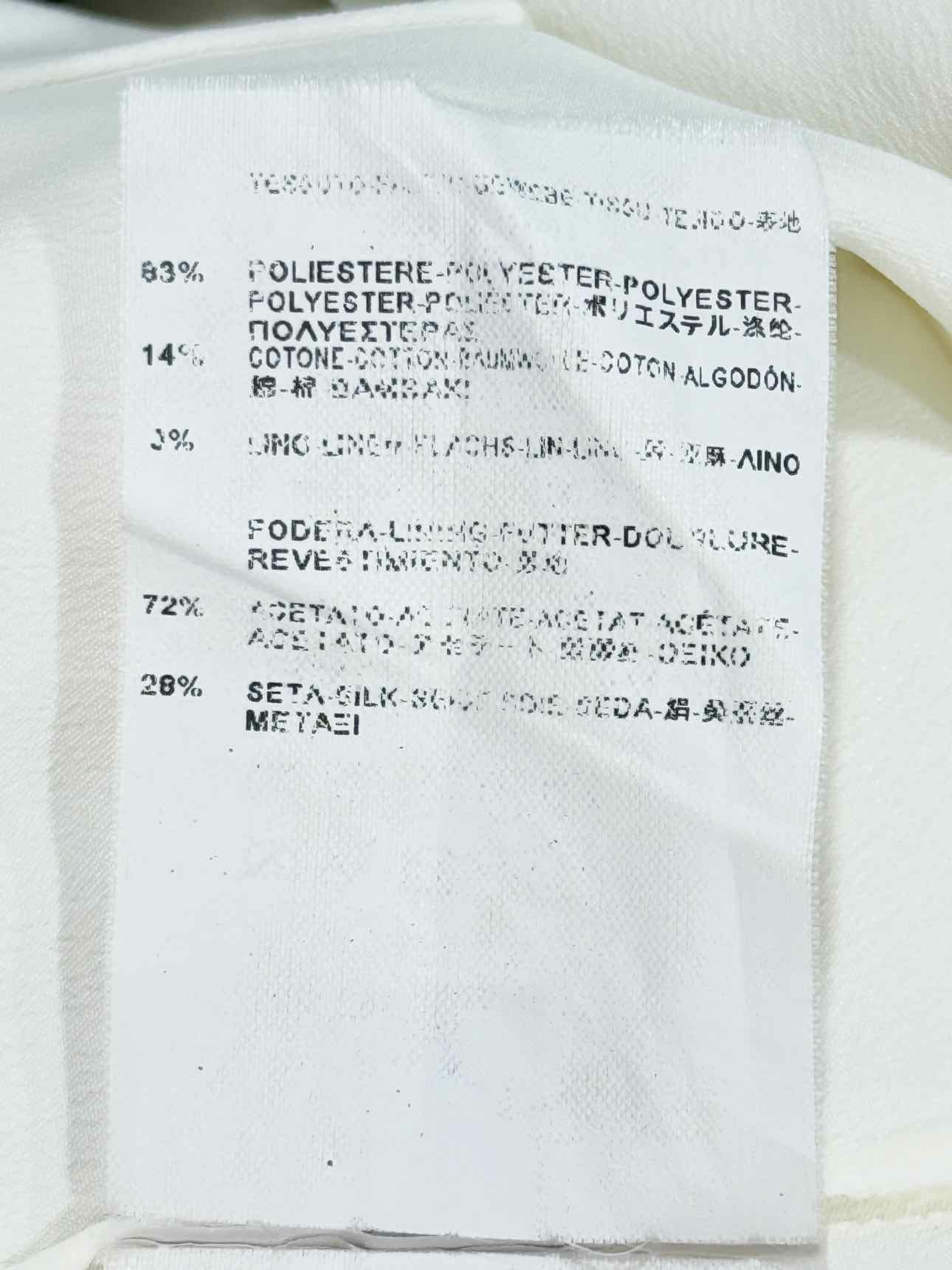 BALENCIAGA White Size US 6 Short Dress