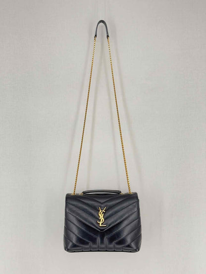 YVES SAINT LAURENT Loulou Black Shoulder Bag