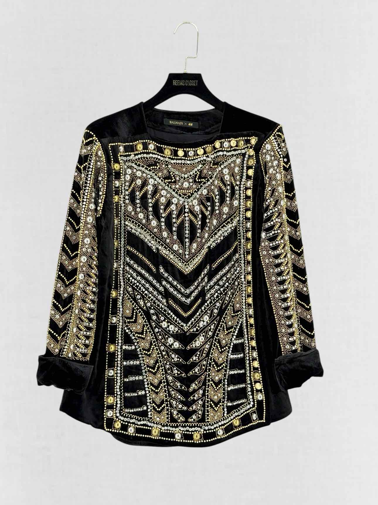 BALMAIN Black Size US 8 Top