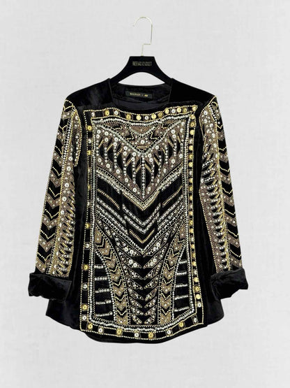 BALMAIN Black Size US 8 Top