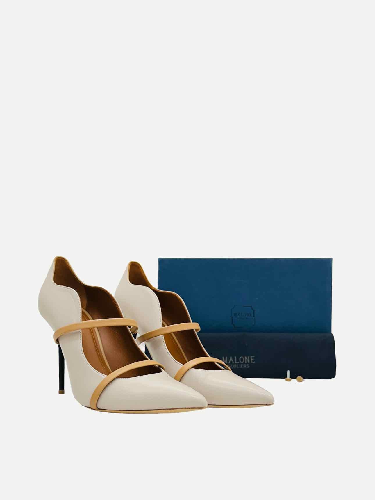 MALONE SOULIERS Maureen Beige Pumps