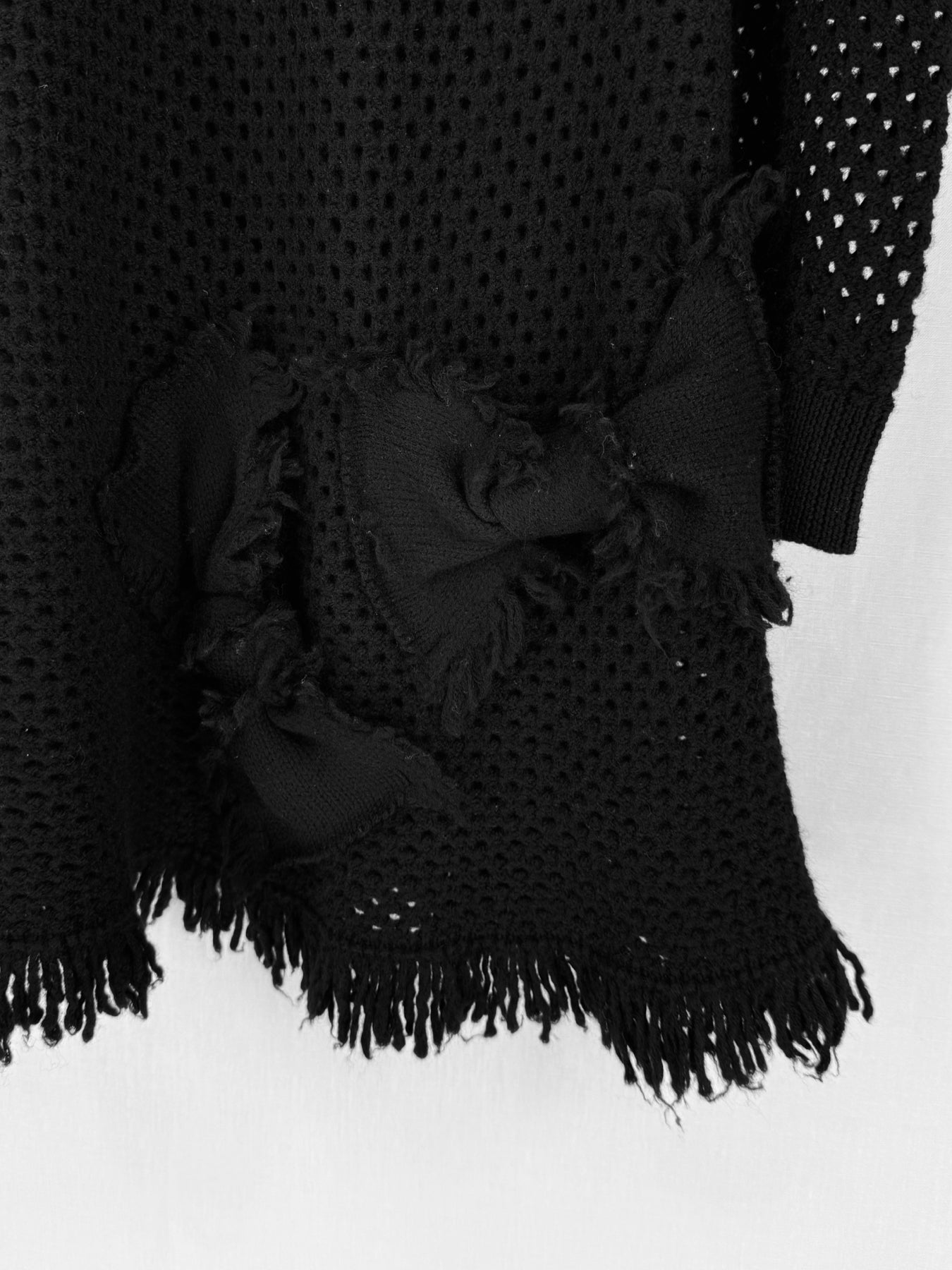RED VALENTINO Black Size Large Short Dress