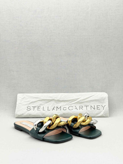 STELLA MCCARTNEY Falabella Green Size EU 36 Sandals