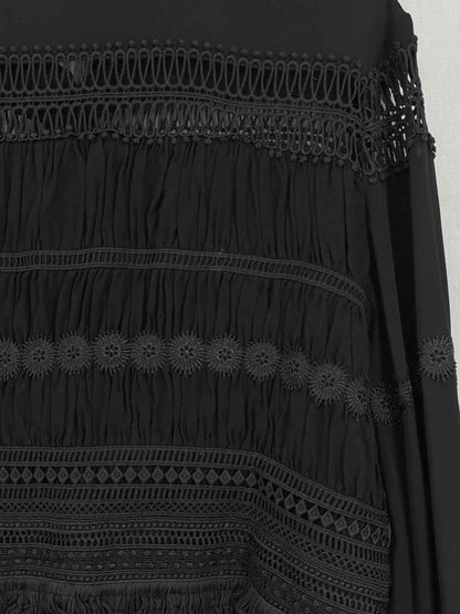 ELLIATT Black Size Medium Short Dress