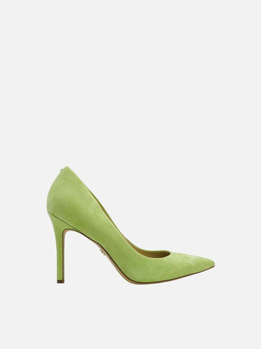 SAM EDELMAN Pointed Toe Green Pumps 38