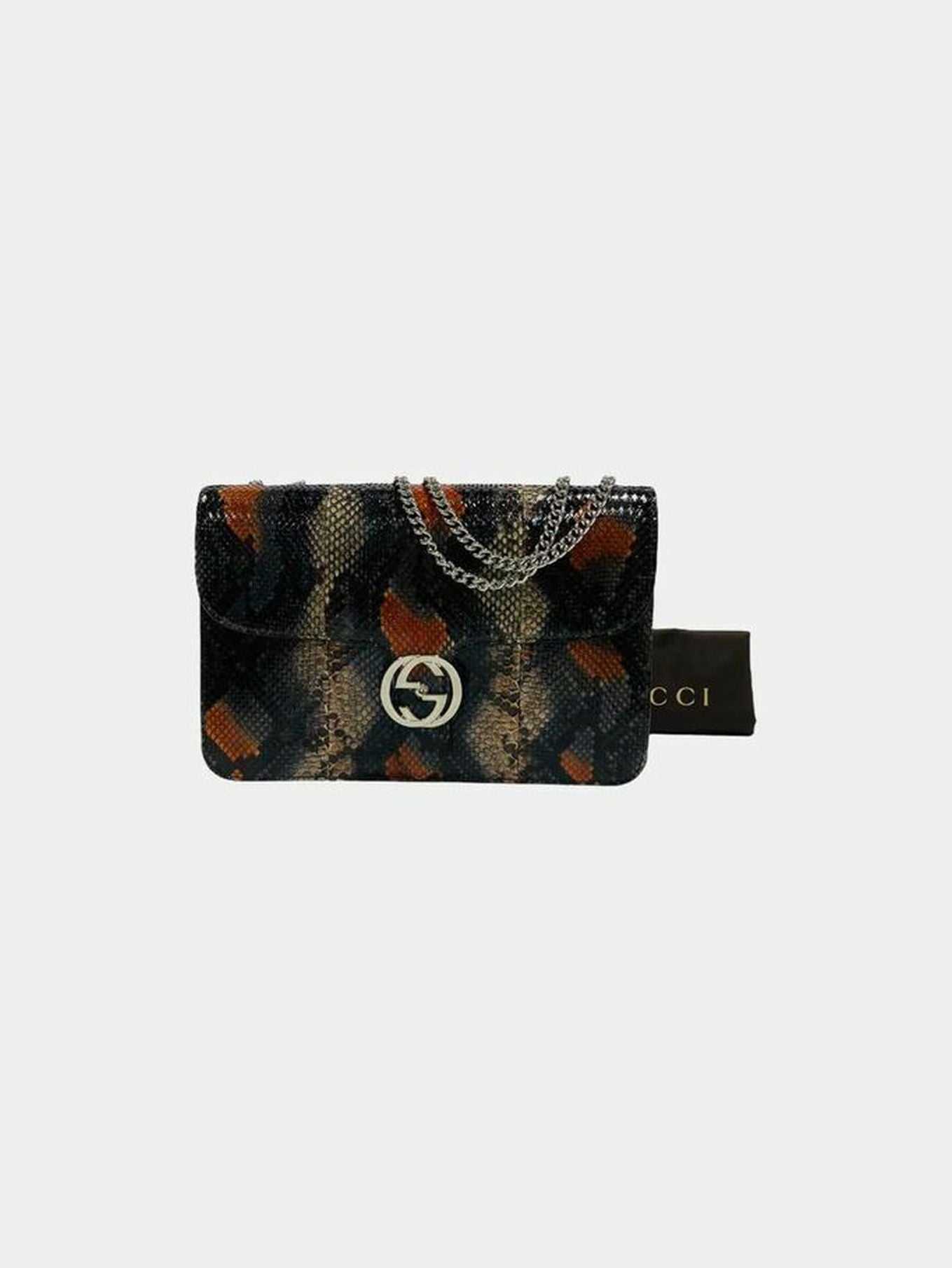 GUCCI Interlocking GG Multicolor Shoulder Bag