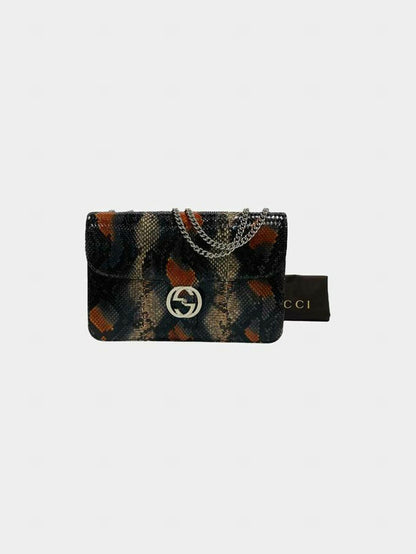 GUCCI Interlocking GG Multicolor Shoulder Bag