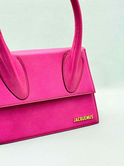 JACQUEMUS Le Grand Chiquito Pink Top Handle