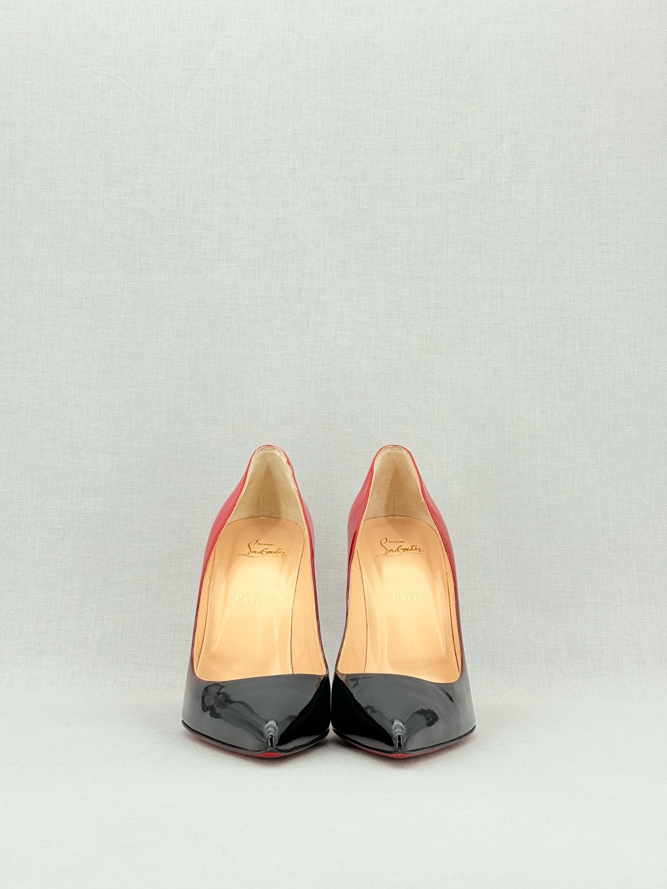 CHRISTIAN LOUBOUTIN Kate Red & Black Size EU 42 Pumps