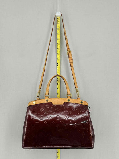 LOUIS VUITTON Brea Rouge Fauviste Monogram Top Handle