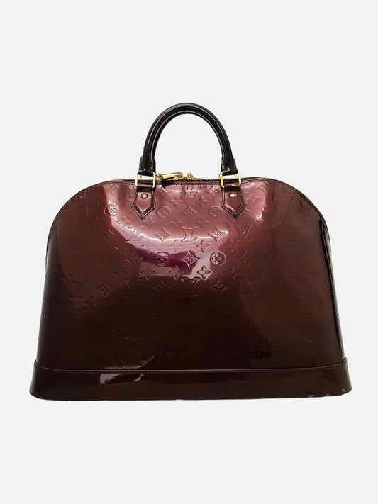 LOUIS VUITTON Alma Amarante Top Handle