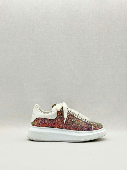 ALEXANDER MCQUEEN Pink Multicolor Size EU 35.5 Sneakers