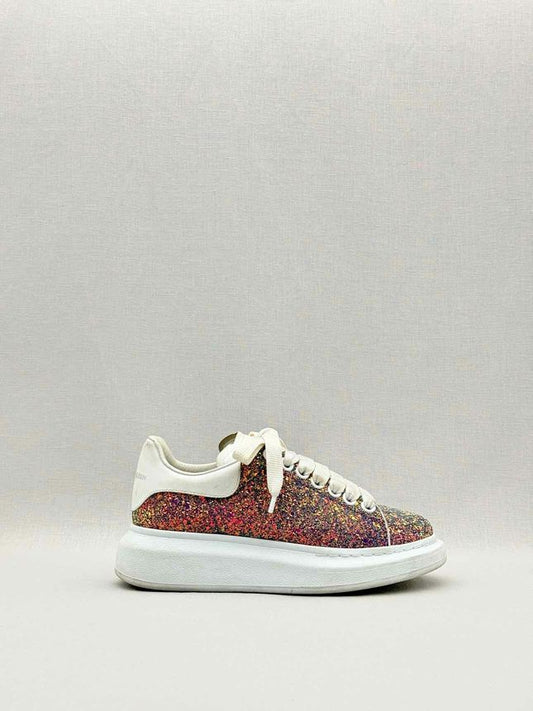 ALEXANDER MCQUEEN Pink Multicolor Size EU 35.5 Sneakers