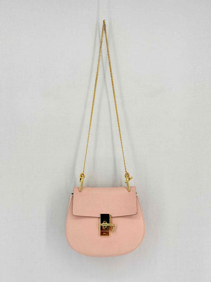 CHLOE Drew Peach Crossbody