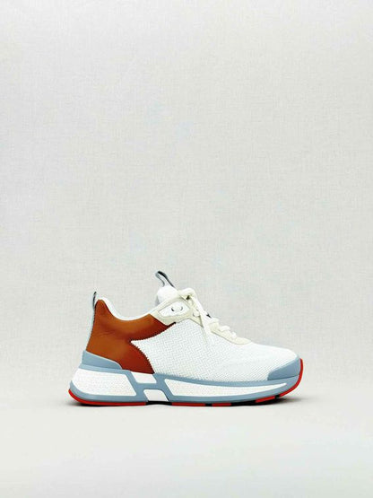 HERMES Heros Blanc / Natural Size EU 38.5 Sneakers