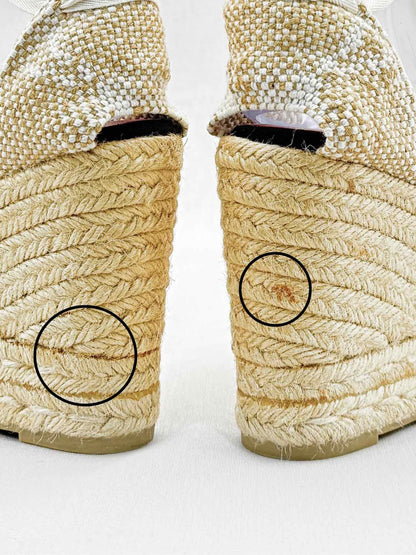 CASTANER X MISSONI Beige Multicolor Size EU 40 Wedges