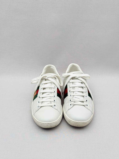 GUCCI Ace Bee White Multicolor Size EU 36 Sneakers