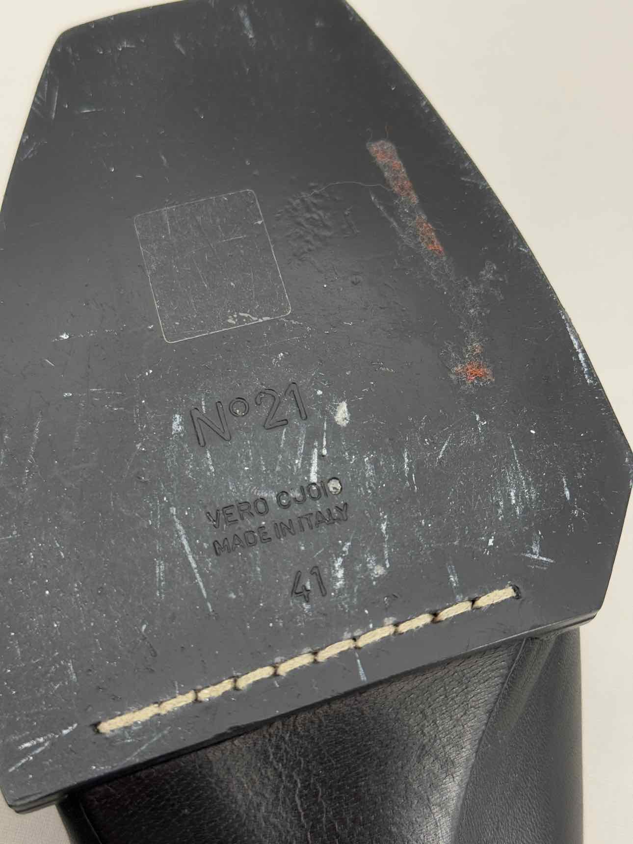 NO21 Black Size EU 41 Mules