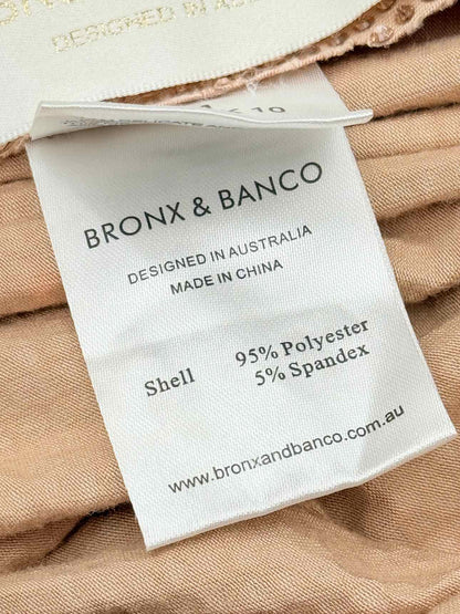 BRONX & BANCO Metallic Peach Size Medium Outfit Set