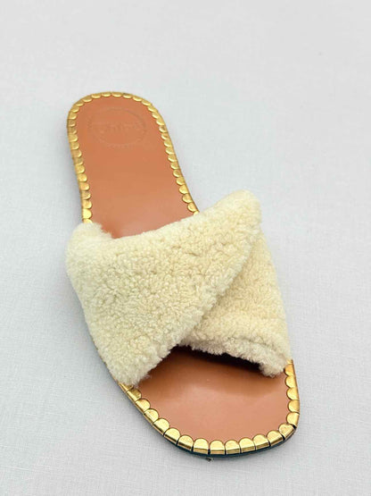 CHLOE Idol Cream Size EU 40 Slides