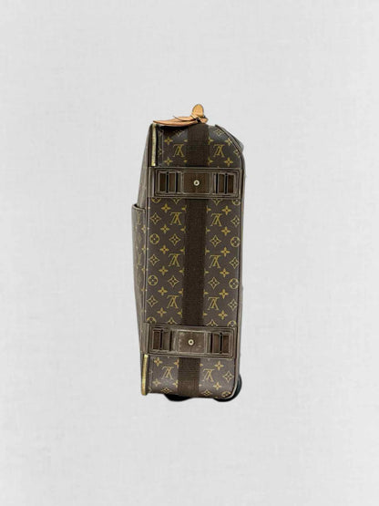 LOUIS VUITTON Pegase 55 Brown Monogram Rolling Luggage