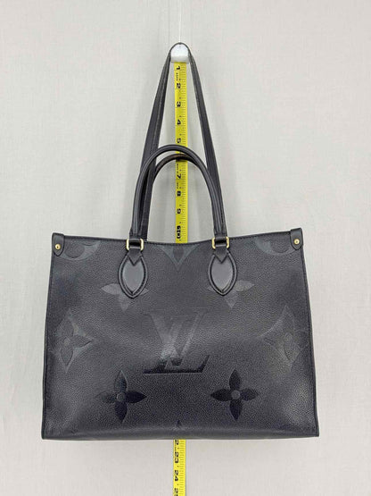 LOUIS VUITTON Onthego Black Tote Bag