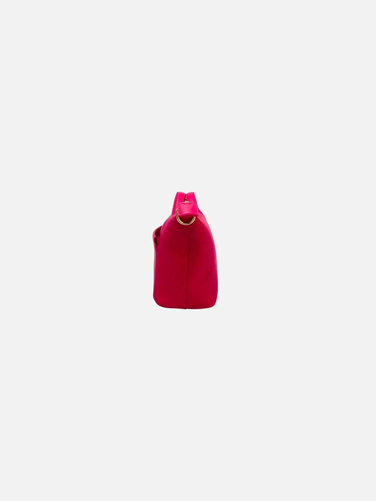 COLE HAAN Zip Detail Fuchsia Top Handle