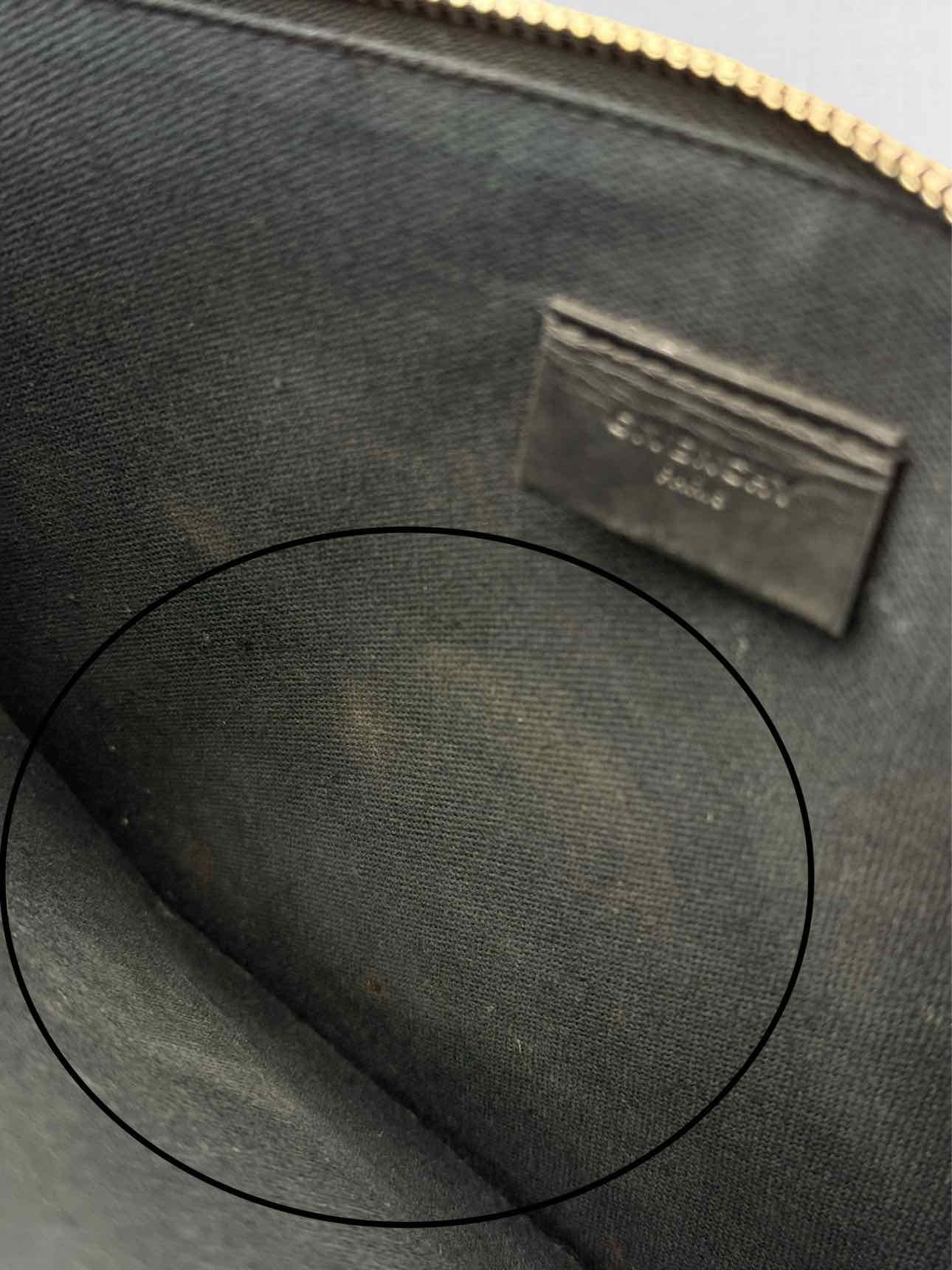 GIVENCHY Printed Logo Black Clutch