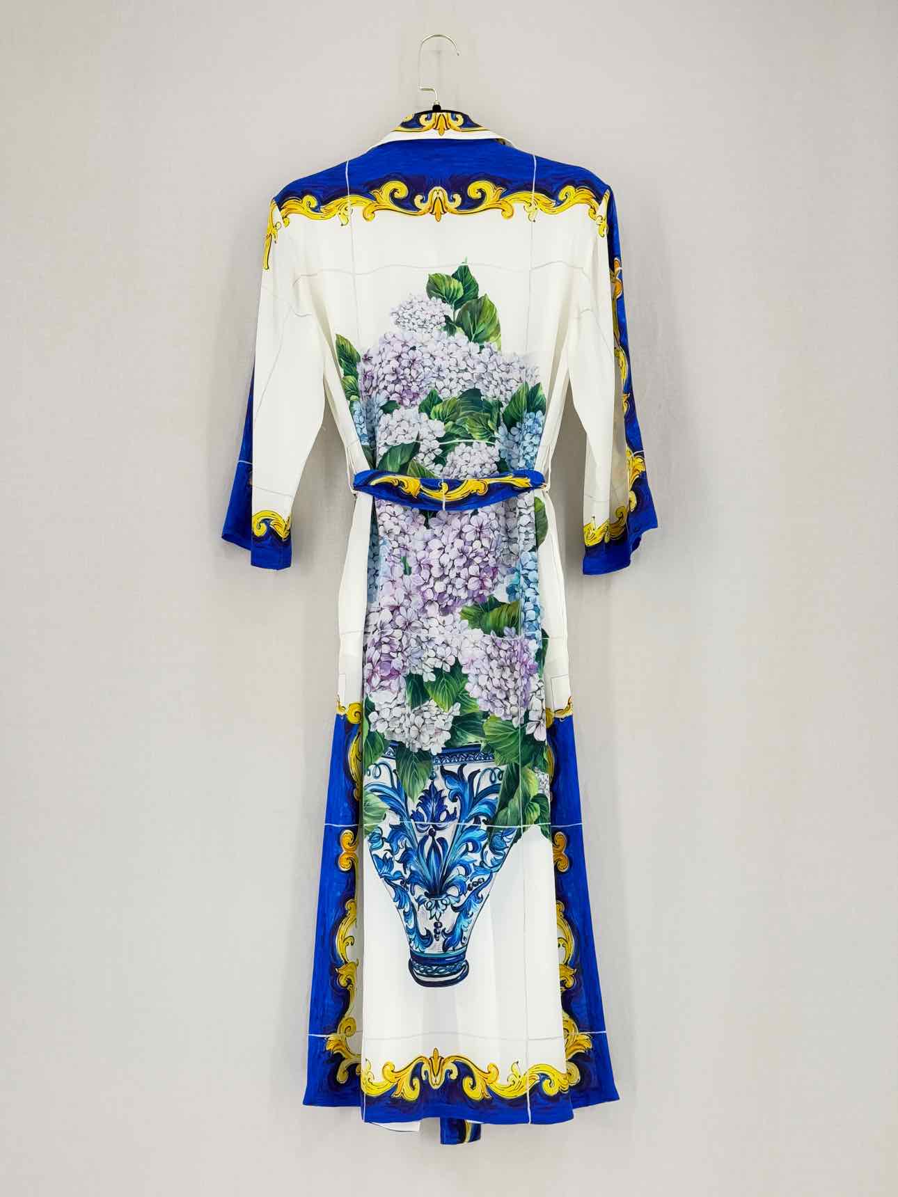DOLCE & GABBANA Blue Multicolor Size US 2 Outfit Set