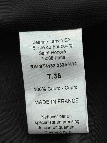 LANVIN Loose Fit Beige & Black Size US 4 Outfit Set