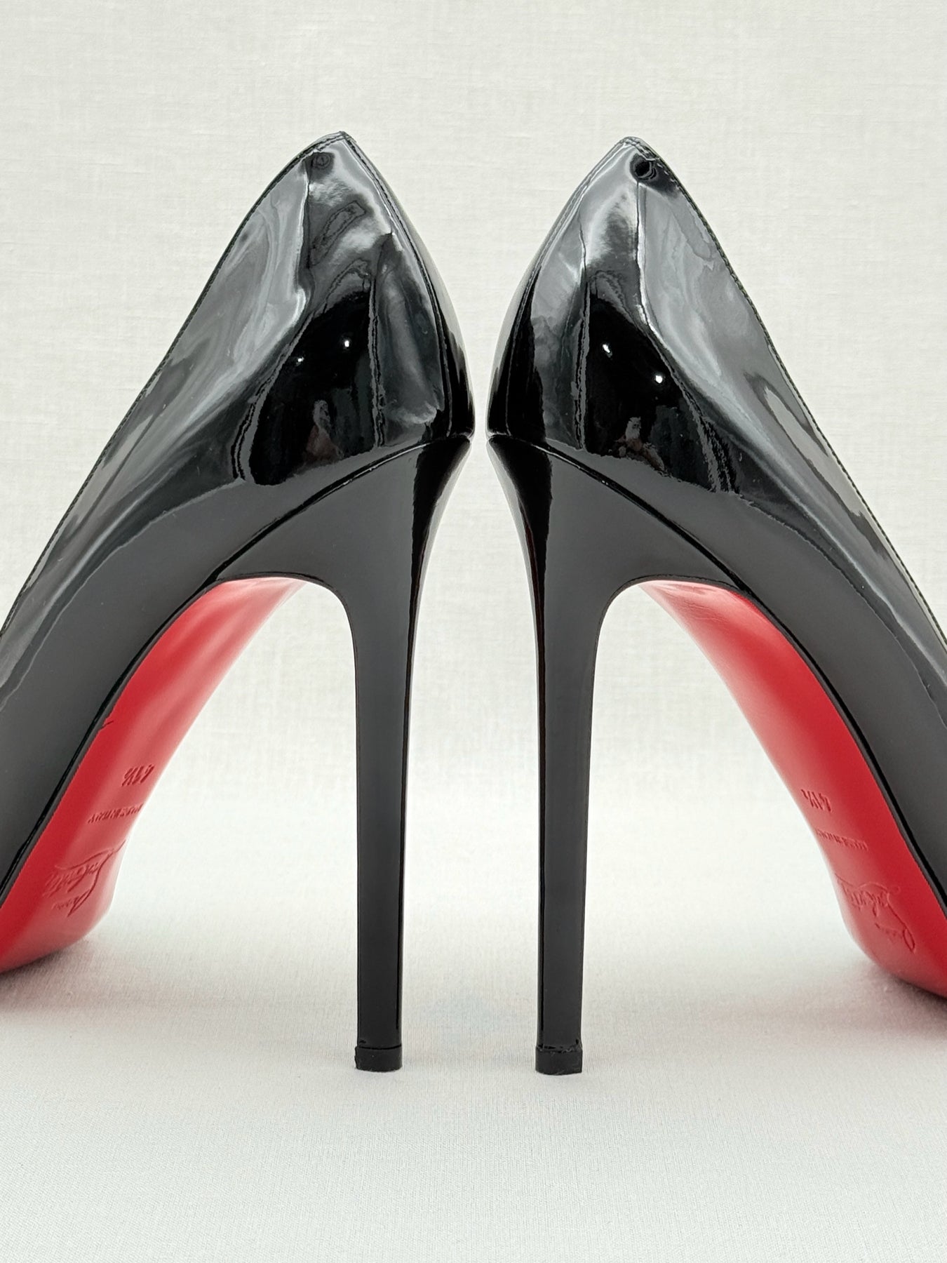 CHRISTIAN LOUBOUTIN Pigalle Black Size EU 41.5 Pumps
