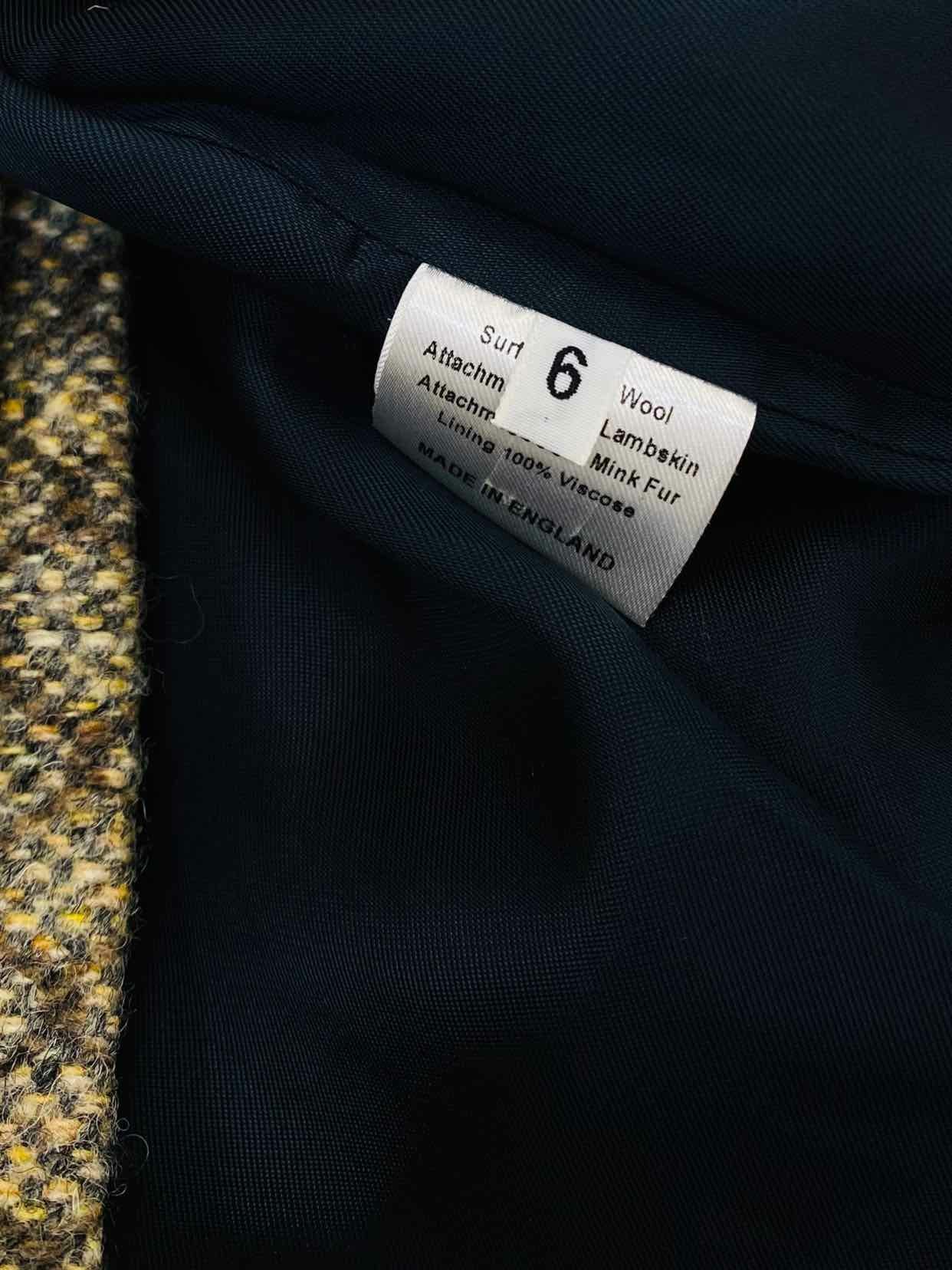 PETER PILOTTO Green & Brown Size US 2 Coat