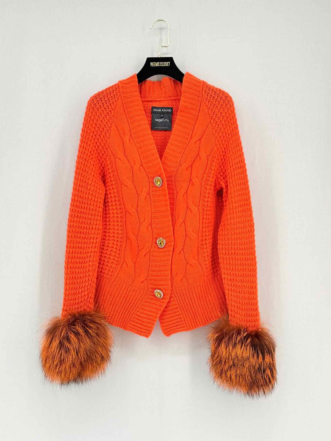IZAAK AZANEI Orange Size XSmall Outfit Set