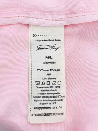 AMERICAN VINTAGE Light Pink Size Large Coat
