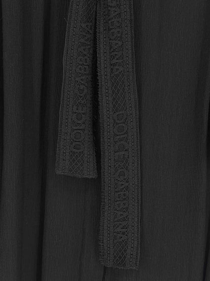 DOLCE & GABBANA Black Size US 8 Blouse